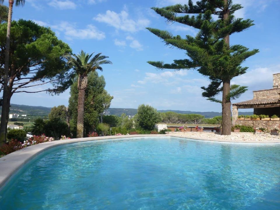 Der Pool im Mas Falet Hotel Mas Falet 1682