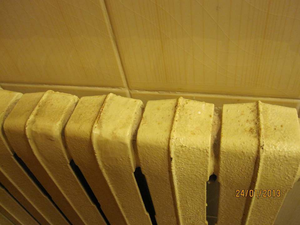 Verdreckter Heizkörper Bei Juan Playa Blanca