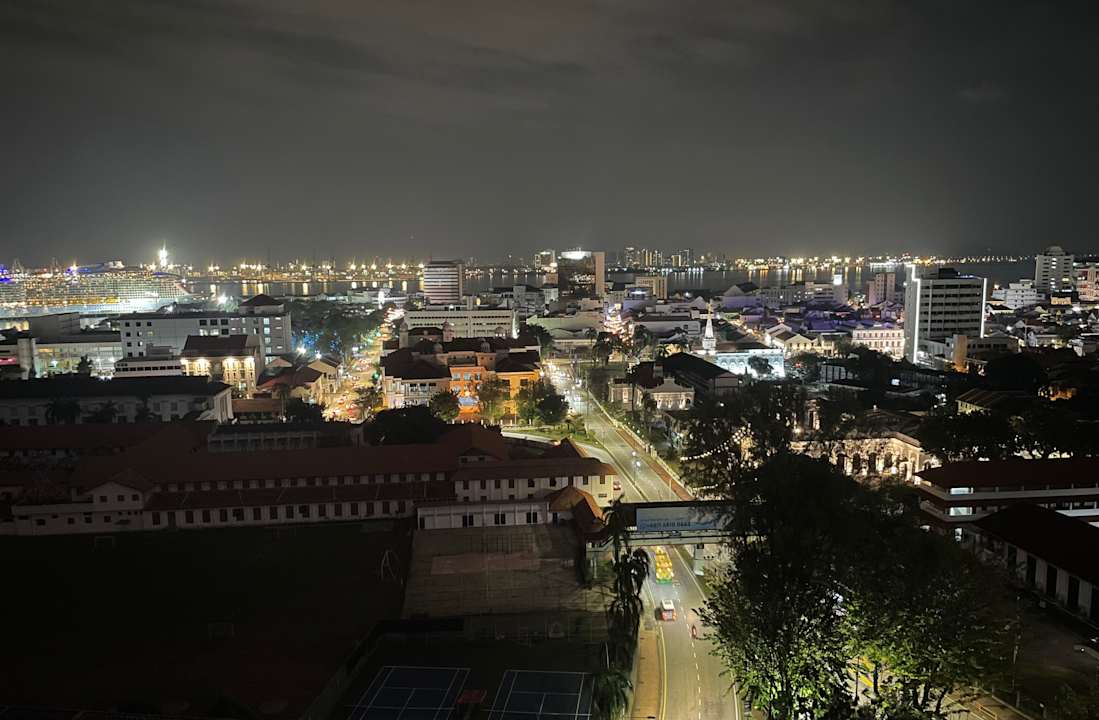 Ausblick Bayview Hotel Georgetown Penang