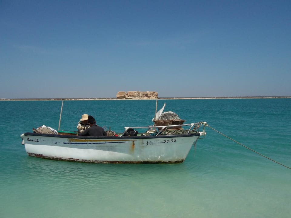 Kastell (und "echte" Fischer) Hotel El Mouradi Djerba Menzel