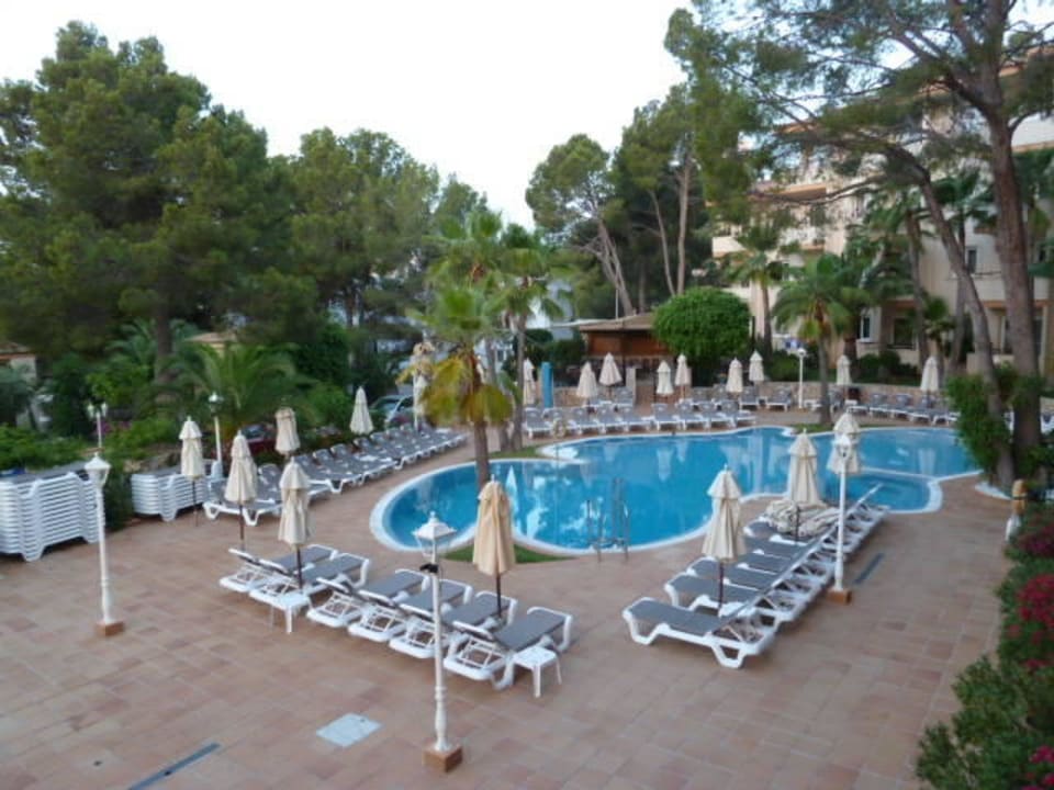 Pool vom 1 Stock Valentin Somni Hotel & Suites