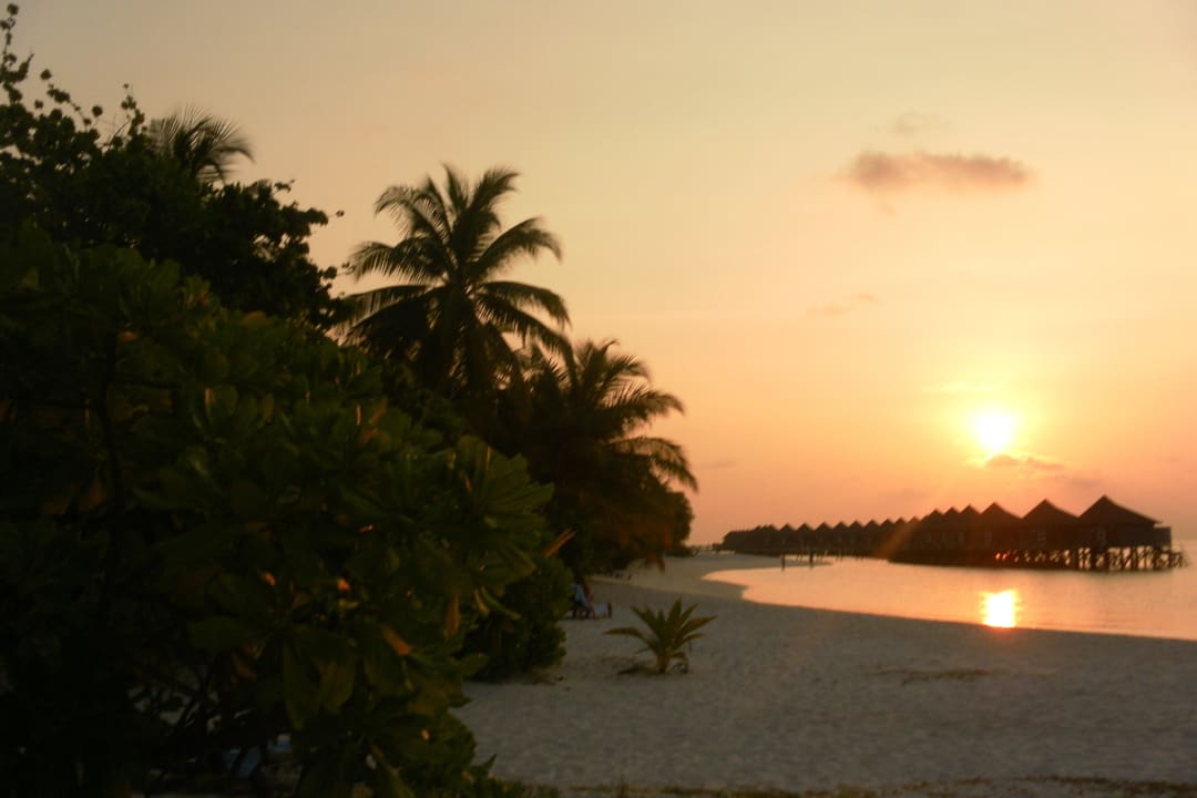 Sonnenuntergang Nordseite Kuredu Island Resort & Spa
