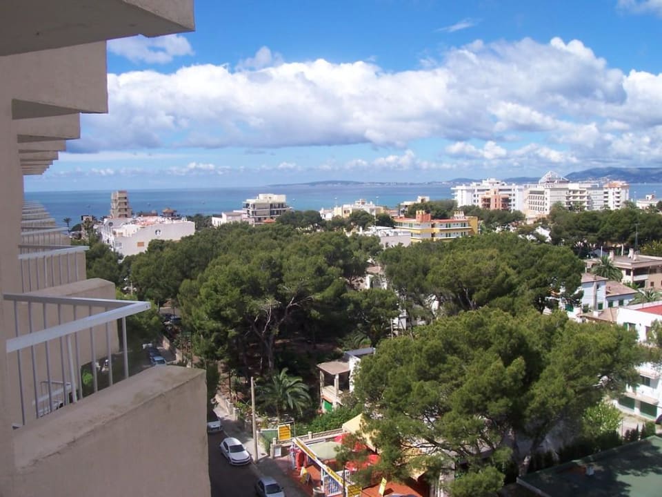 Blick aus dem Zimmer 704 zum Meer Pabisa Sofia