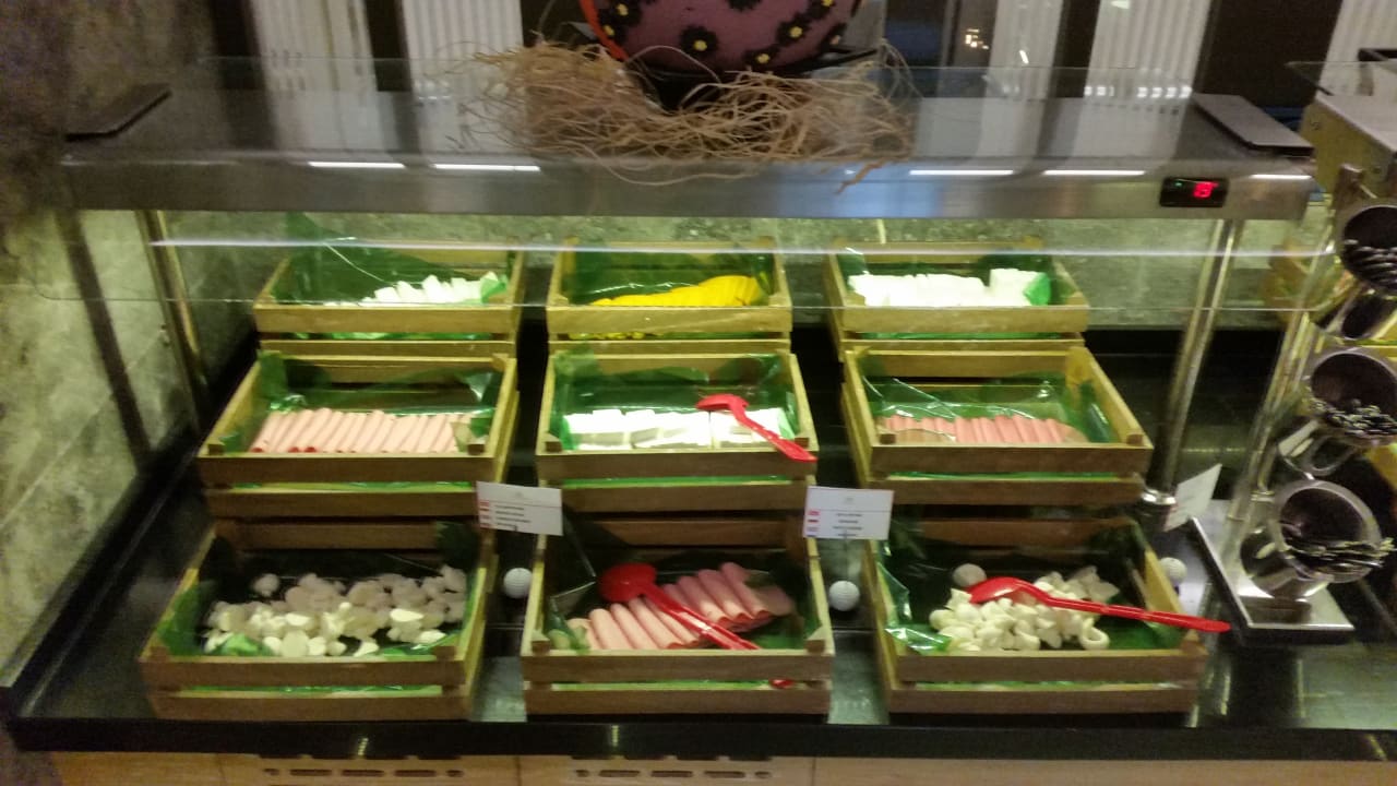 Ein Teil vom Frühstücksangebot Seashell Vega