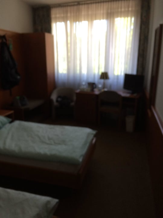 Blick zum Fenster Zentral-Hotel Poststuben