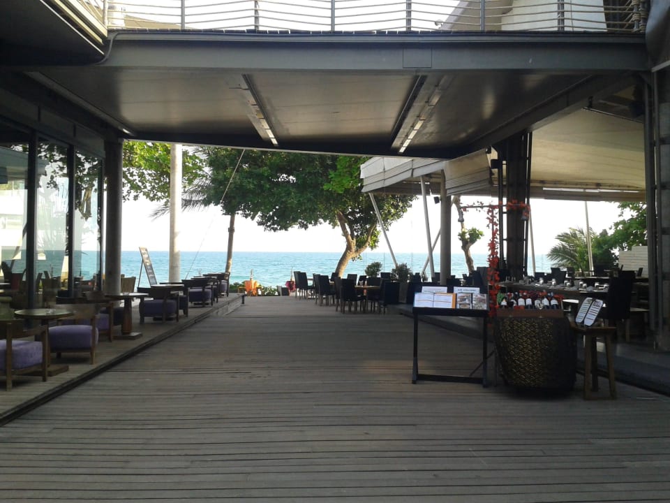 Blick zum Meer höhe Rezeption Sai Kaew Beach Resort