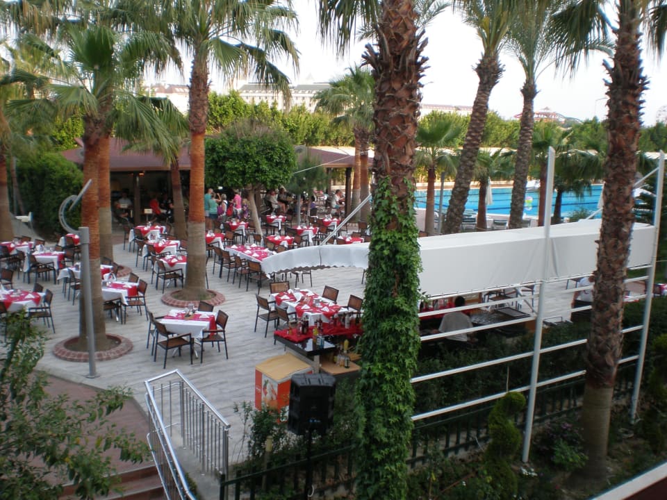 Sitzterrasse Garten Hane Family Resort