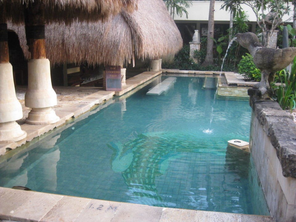 Poolbar im hinteren Teil Novotel Bali Benoa Hotel