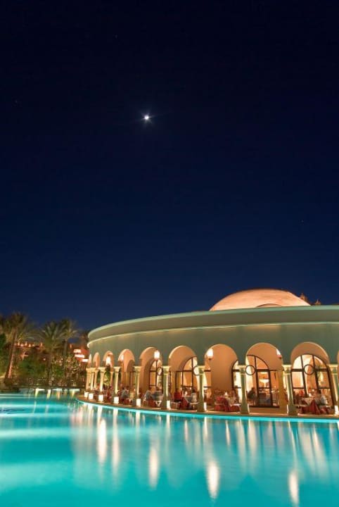 The Dome at night Makadi Palace