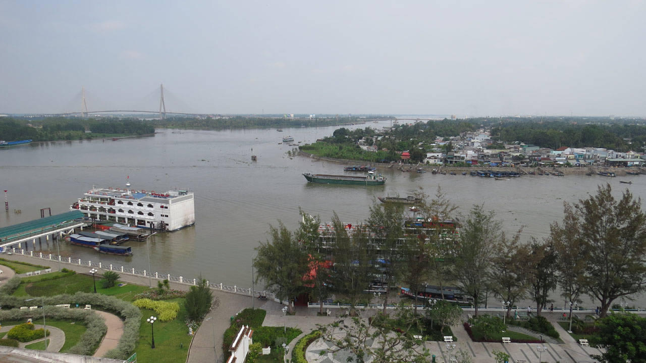 Blick vom 7. Etage TTC Hotel - Premium Can Tho