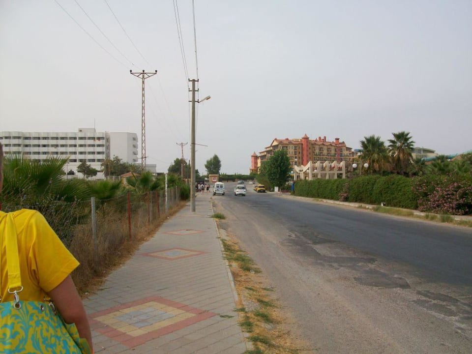 Weg zum Strand Hotel Orfeus Park