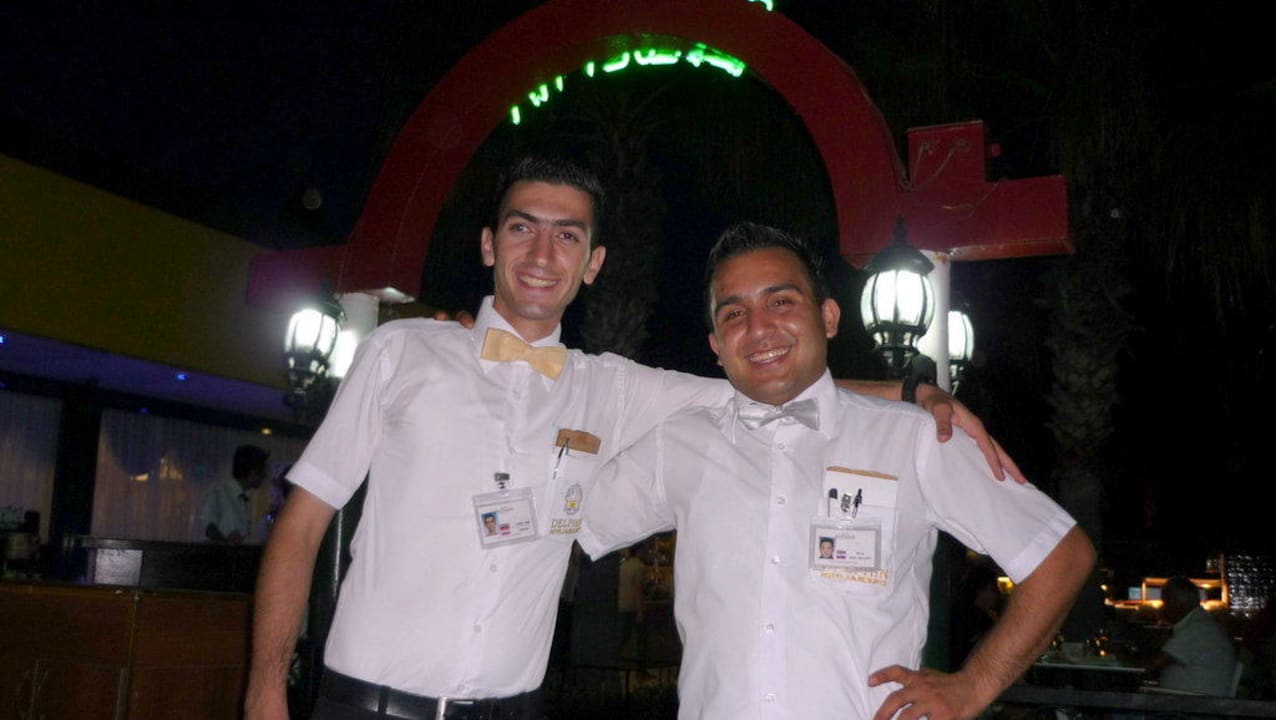 Nettes Personal beim Italiener Botanik Hotel & Resort