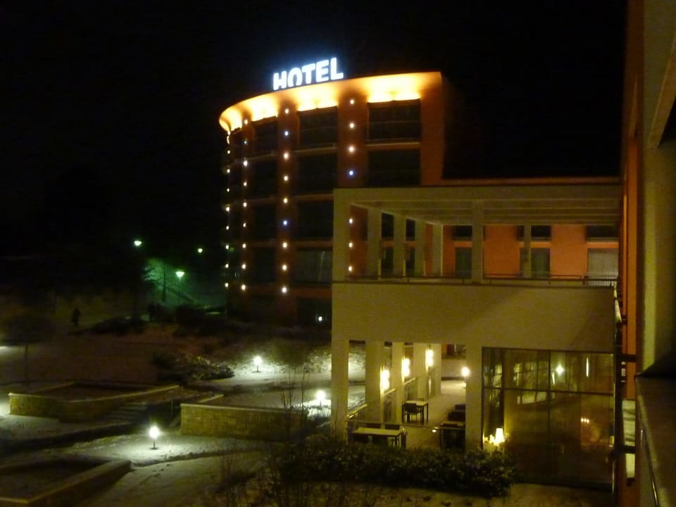 Bei Nacht Hotel am Vitalpark