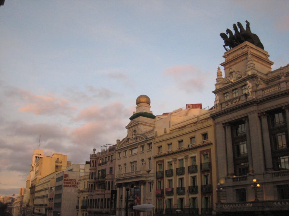 Blick aus dem Hotelzimmer 105 Hotel Regina