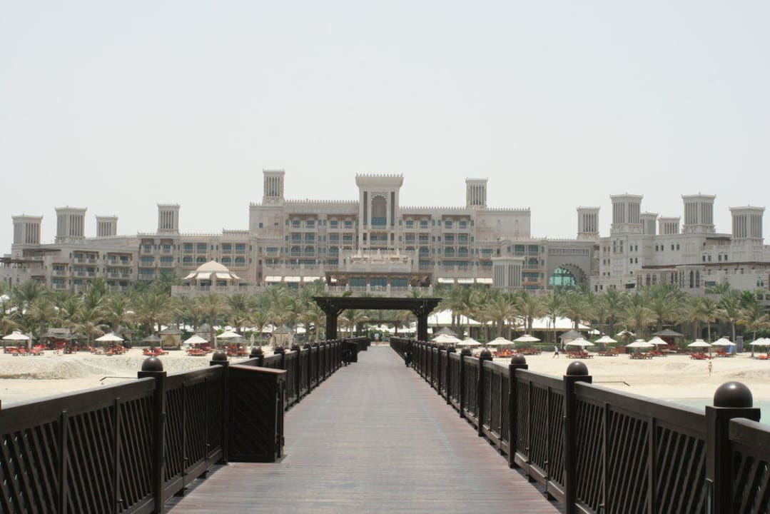 Blick vom Pier Chic auf Al Qasr Jumeirah Al Qasr