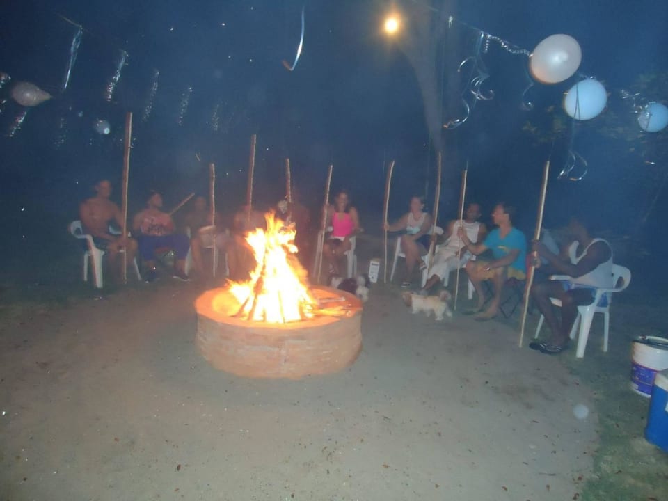 Noche de fogata Cabana Victoria