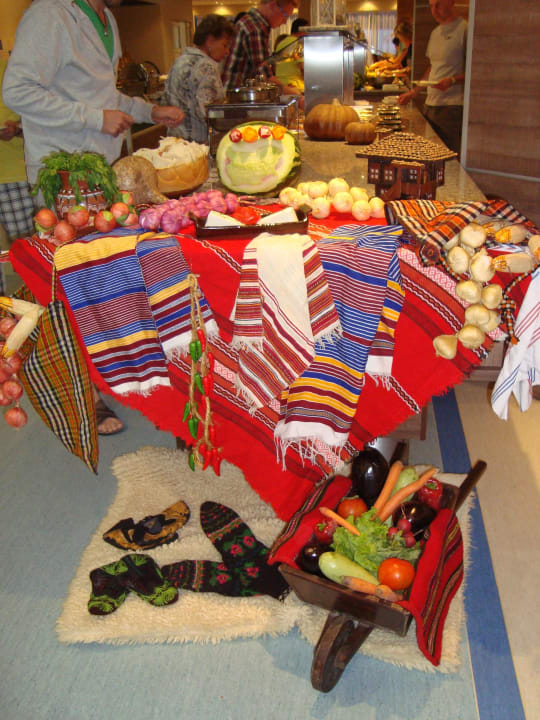 Bulgarischer Abend im Hauptrestaurant Hotel Sineva Beach