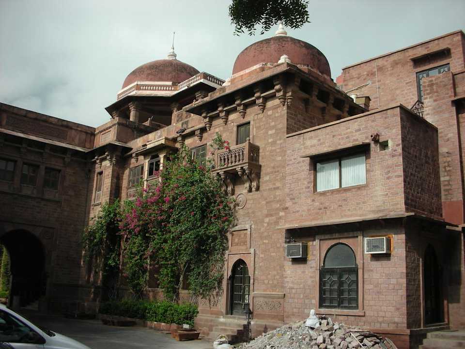 Eingang Hotel Ranbanka Palace