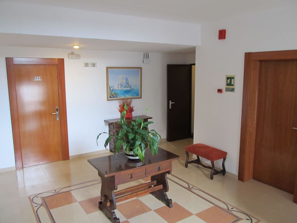 Treppe zu den Zimmmern Hotel Osiris