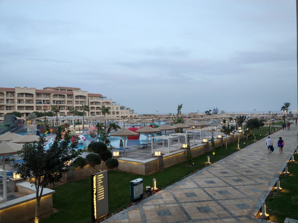 Ausblick Pickalbatros White Beach Resort - Hurghada
