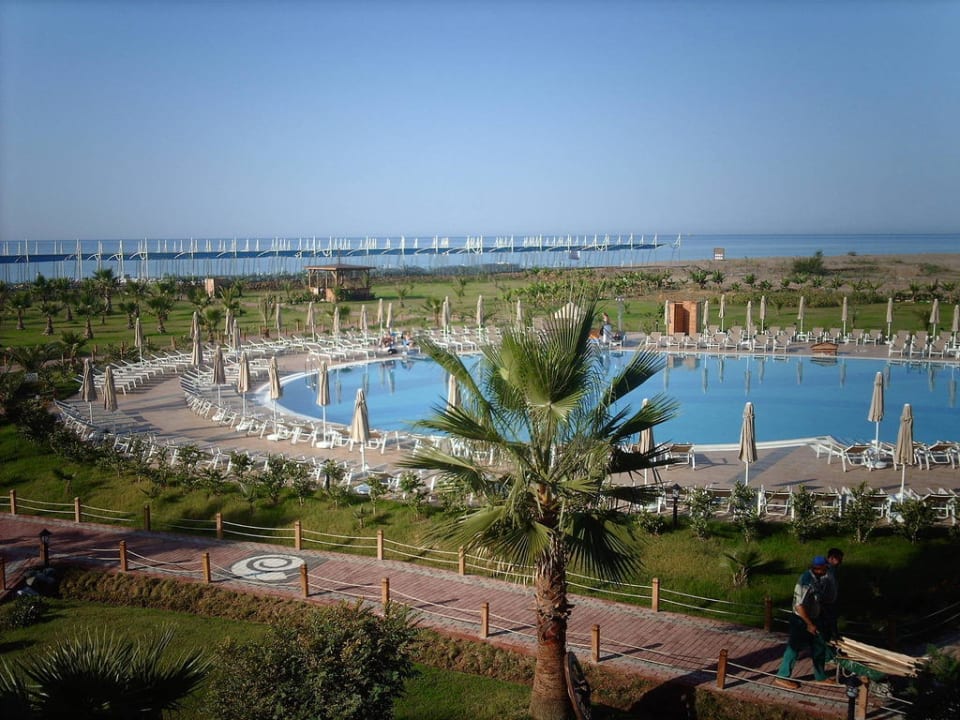 Blick vom Restaurant Seaden Sea World Resort & Spa