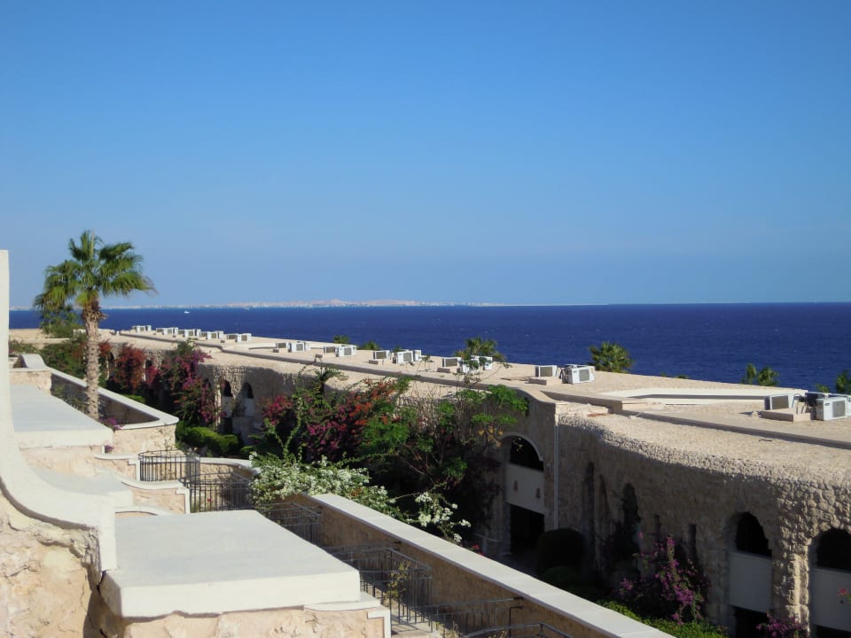 Der Ausbilck von unserem Balkon Pickalbatros Citadel Resort