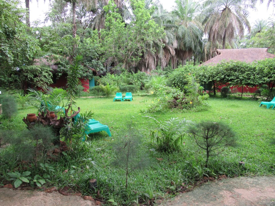 Gartenanlage AbCa's Creek Lodge