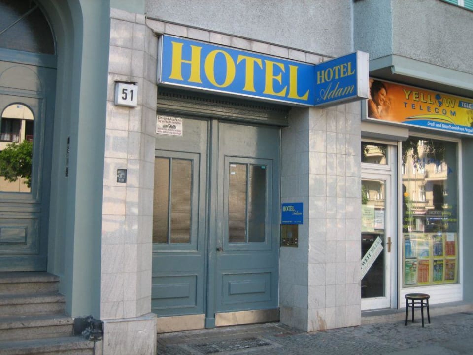 Hotel Adam, Eingang zum Hof Hotel Adam