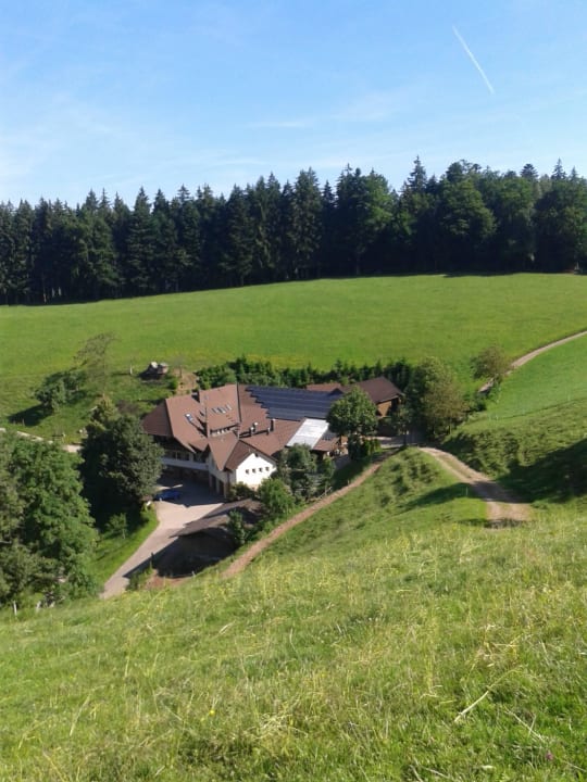 Schöne Lage des Hofs Bauernhof Harkhof