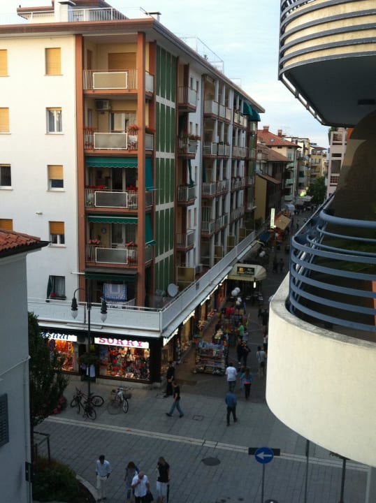 Blick vom Balkon Hotel Fonzari