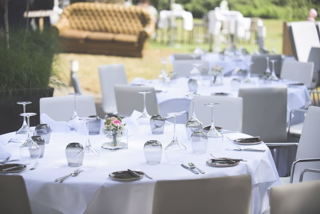 Garten Auberge Du Bonheur