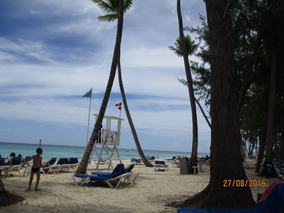 Am Strand vorm Hotel Vista Sol Punta Cana