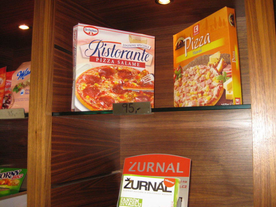 Direkt an der Rezeption Courtyard Hotel Pilsen