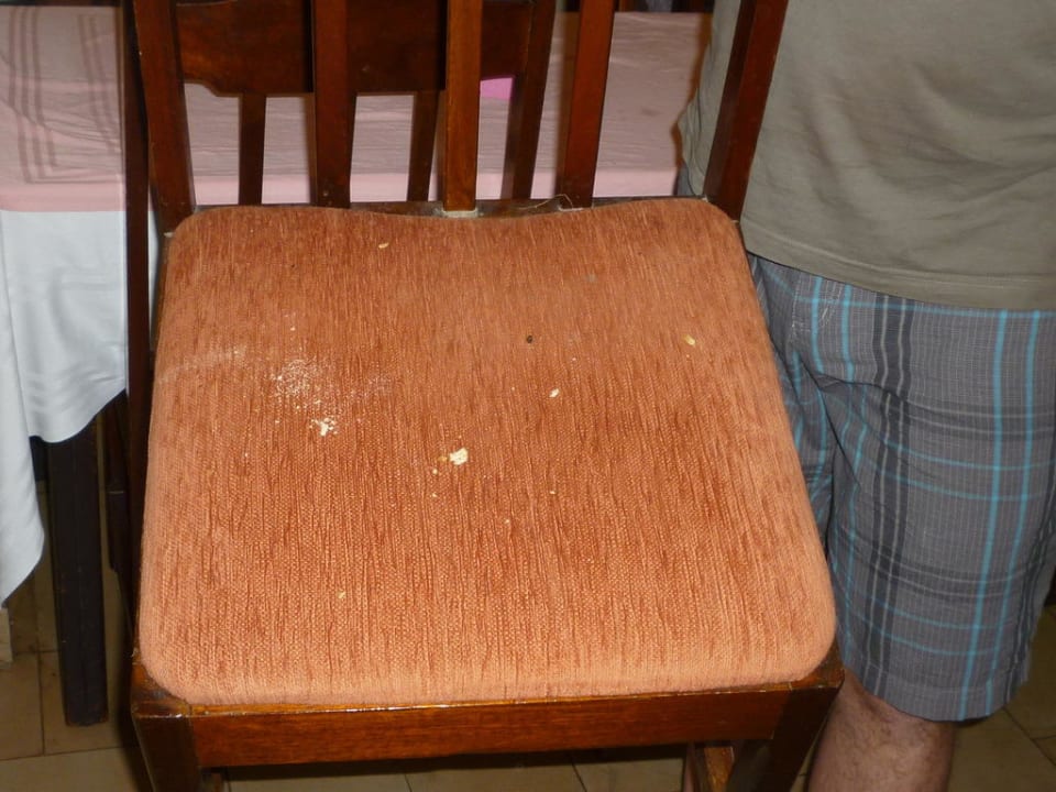 Stuhl im Speisesaal Hotel Paradis Palace