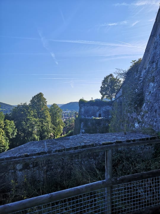 Ausblick JUFA Hotel Festung Rosenberg Kronach