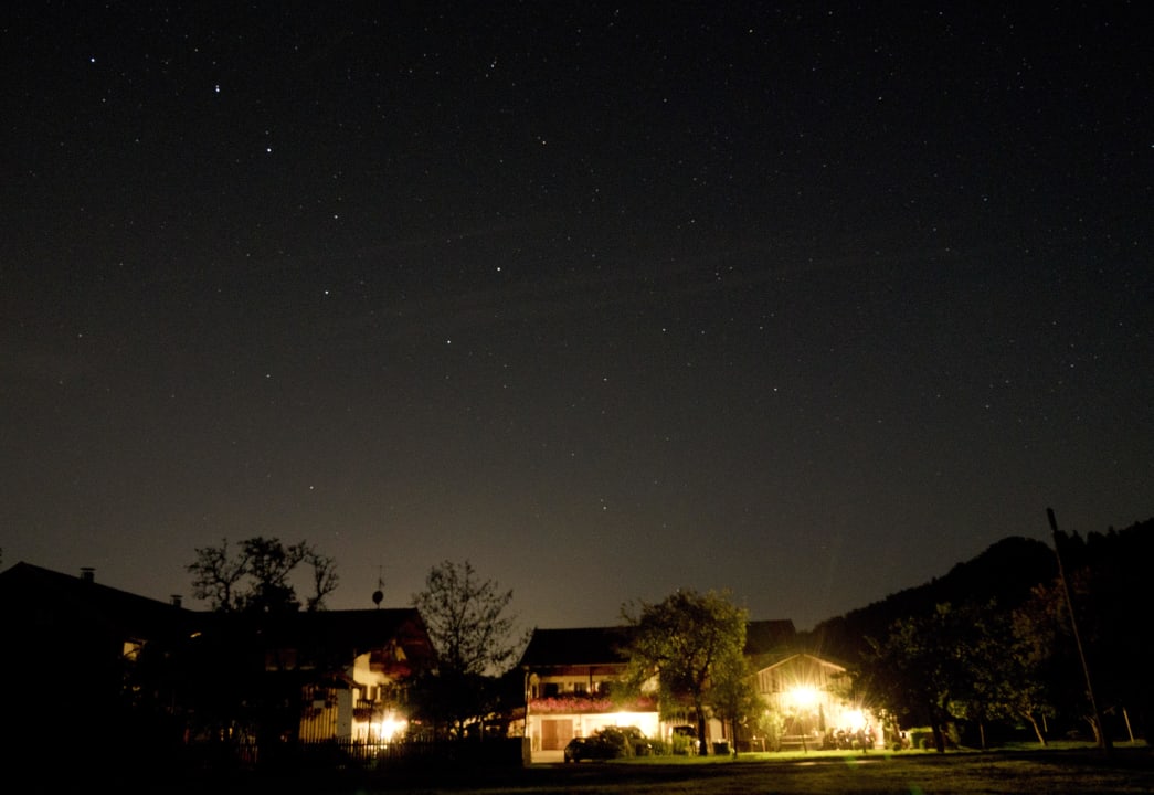 Stöcklhof bei Nacht Ferienwohnungen Stöcklhof