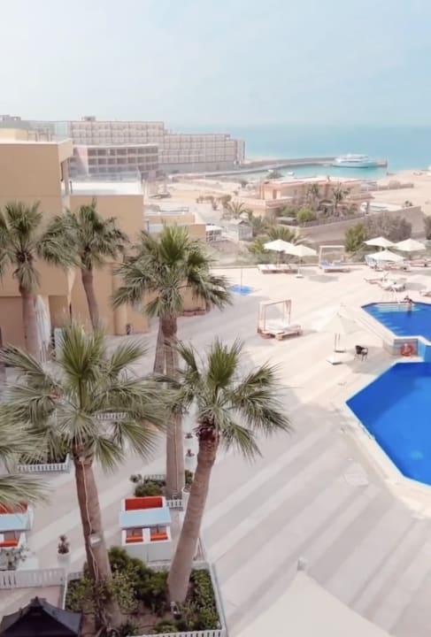 Ausblick Hilton Hurghada Plaza