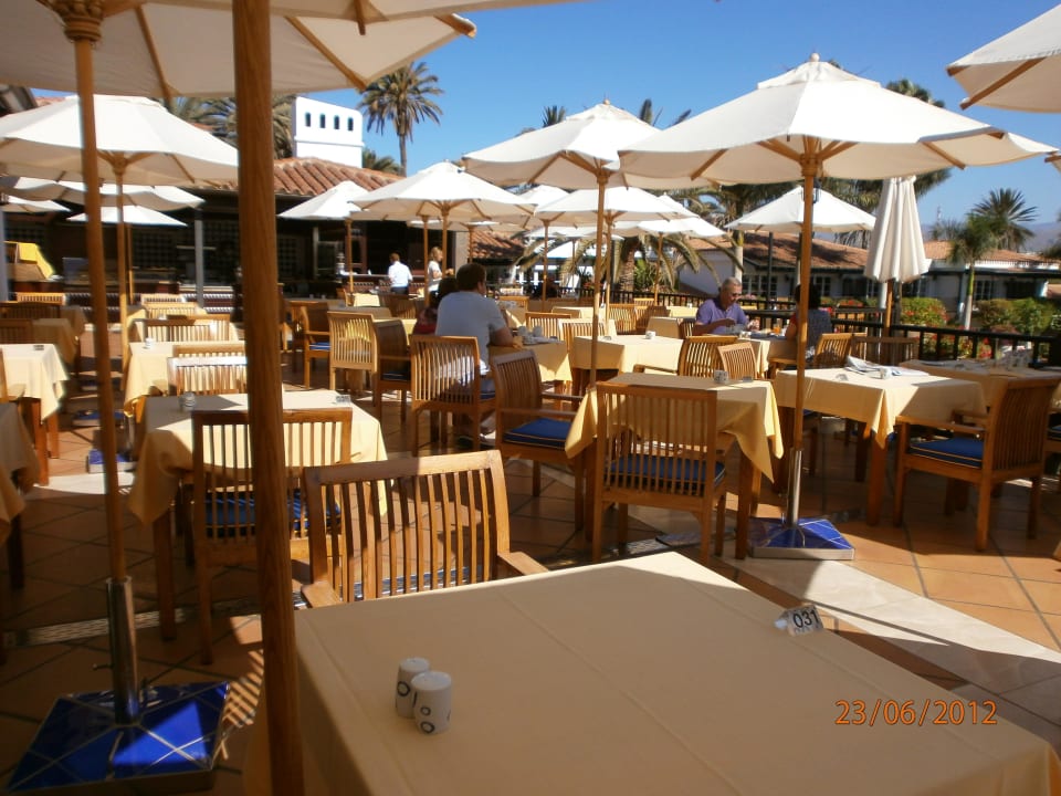 Speiseterrasse im 1. OG Seaside Grand Hotel Residencia