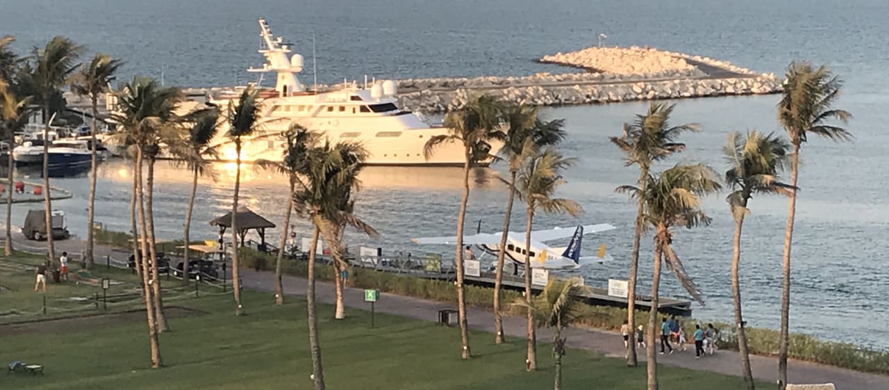 Ausblick JA Beach Hotel