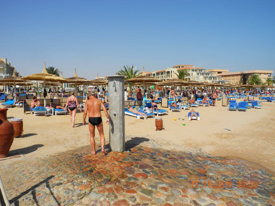 Duschen am Beach Pickalbatros White Beach Resort - Hurghada