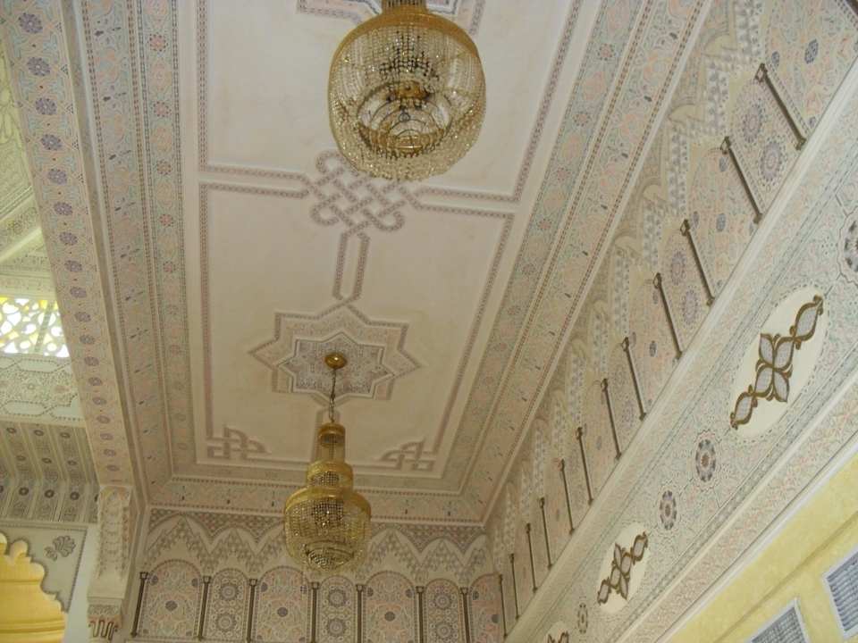 Wandverkleidung im Lobbybereich Pickalbatros Alf Leila Wa Leila Resort - Neverland Hurghada