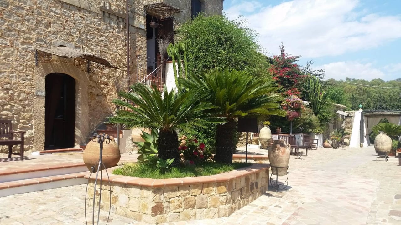 Innenhof Agriturismo Vecchia Masseria