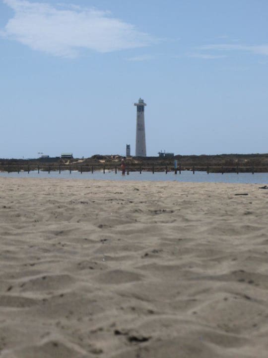 Blick auf den Leuchtturm Occidental Jandía Playa
