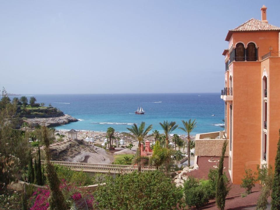 Gesamt Überblick des Strandes Hotel Riu Palace Tenerife