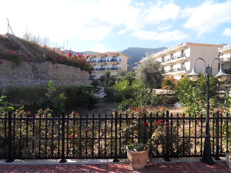Blick vom Restaurant Riverside Garden Resort