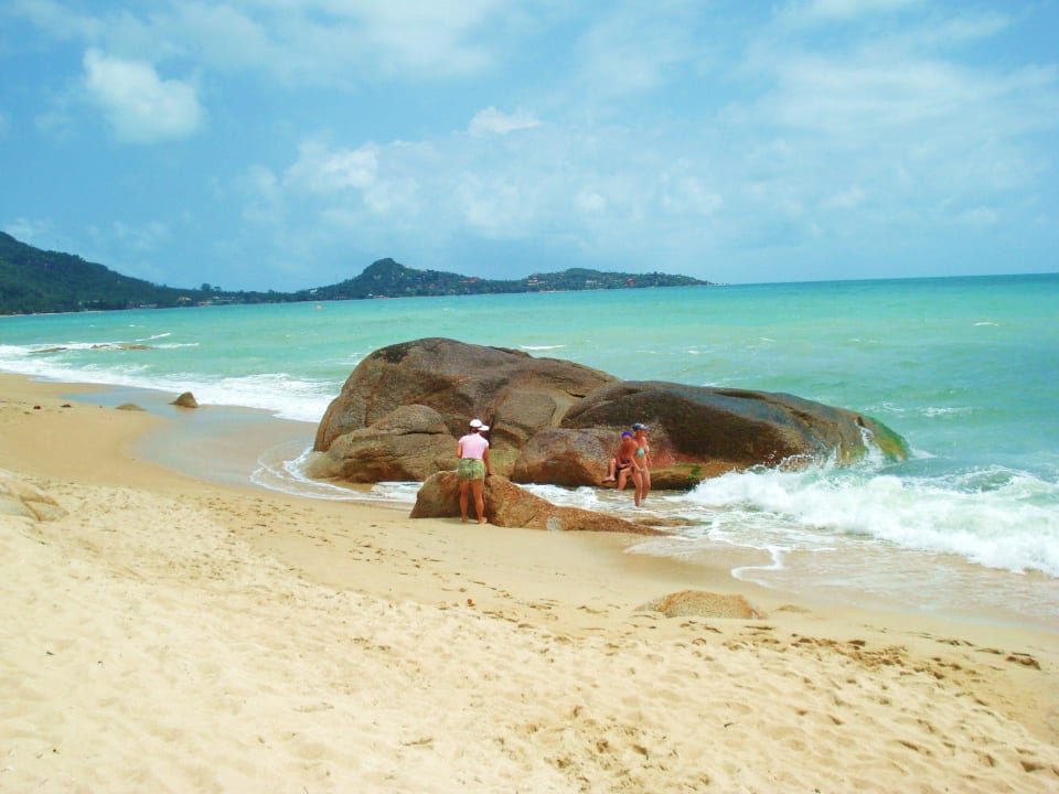 Südliches Ende des Lamai-Beach... ohne Worte Varinda Garden Resort