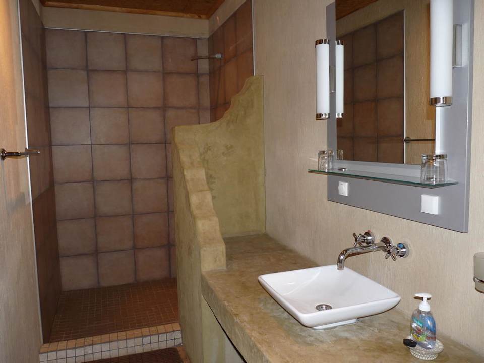 Dusche/WC Solitaire Mountain Lodge