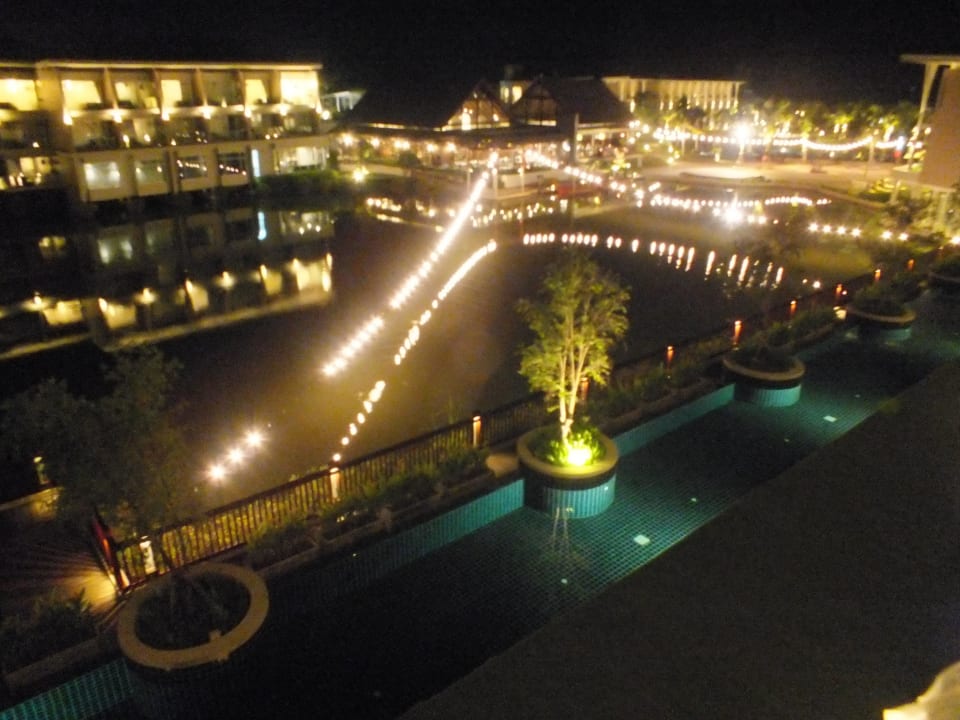 At night!  The Sands Khao Lak by Katathani