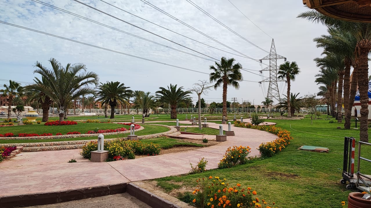 Gartenanlage Pickalbatros Alf Leila Wa Leila Resort - Neverland Hurghada