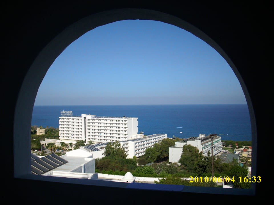 Blick vom Balkon Esperos Village Blue & Spa - Adults only